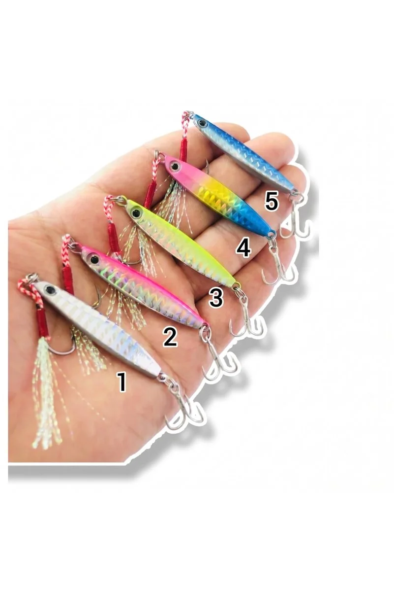7 gr Jig Yem – 5 Çeşit Renk